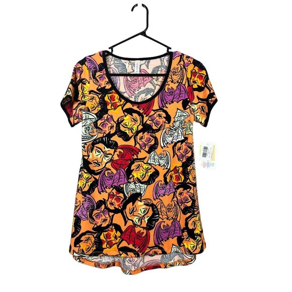 LuLaRoe Classic T Women's Vampire & Bat Shirt - Picture 1 of 5
